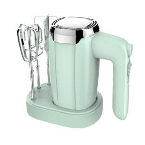 200W Electric egg beater double stirring head with base,B2B